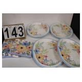 Floral Plates & Napkins (New)