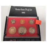 US Mint Proof Set 1982