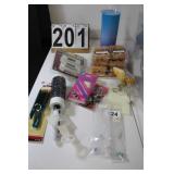 Clear Tote w/ Wax Melts ~ Faux Nail Kits ~