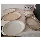 Group of Platters Homer Laughlin Platter ~