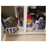 Contents Under Sink ~ Chemicals ~ Cleaners