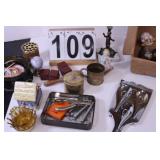 Box w/ Candle Stick ~ Hole Punch ~ Spoon Rest