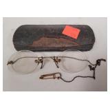 Pair of VTG Eye Glasses  Gold Plated ??