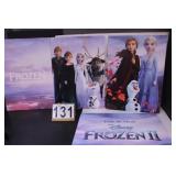 (4) Disney Frozen Posters 27.5" X 19.5"