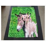 42x60 Horse Throw Blanket