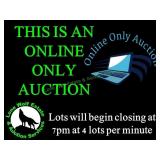 THIS IS ONLINE ONLY AUCTION