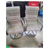 Hampton Bay Swivel Padded Sling Chairs