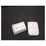 (2) Multi Plug Socket Extensions