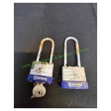 (2) Brinks Padlocks w/ Key