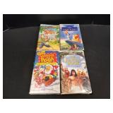 (4) Disney VHS Movies