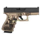 Glock G19 Gen3 9mm Pistol, Trophy Buck