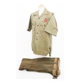 WWII IMPERIAL JAPANESE TROPICAL UNIFORM SHIRT