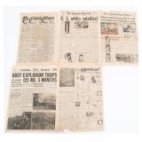 POST WWI - COLD WAR US NEWSPAPERS
