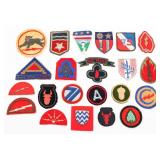 WWII - POST WAR OCCUPATION US THEATER MADE PATCHES