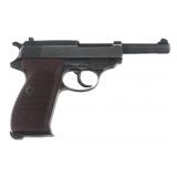 1945 WWII GERMAN WALTHER ac 45 P38 9mm PISTOL