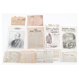 CIVIL WAR - WWI US & BRITISH JOURNALS & NEWSPAPERS