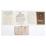 NAPOLEONIC WARS FRENCH PRINT, NEWSPAPER & POSTER