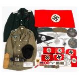 MODERN COPIES OF WWII GERMAN UNIFORMS, CLOTH