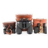 WWII - COLD WAR US & JAPANESE BINOCULARS