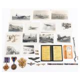 WWII USAAF NAMED P-51D PILOT MEDAL GROUPING