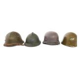 WWII - COLD WAR WORLD MILITARY COMBAT HELMETS