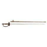 FRENCH M1872 OFFICER EPEE SWORD