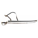 INDIAN WARS MODEL 1872 CAVALRY OFFICER SWORD