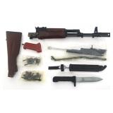 RUSSIAN AK-74 5.45X39mm MACHINE GUN PARTS KIT