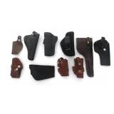 LEATHER HANDGUN HOLSTERS