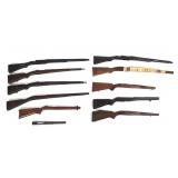 WOOD RIFLE STOCKS - LOT OF 10