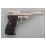 WWII GERMAN WALTHER MODEL P38 9mm CALIBER PISTOL