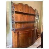 CENTURY Country French Distressed Finish Hutch