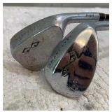 PAIR OF SNAKE EYE WEDGES 56 DEGREE WEDGE and 60