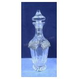 Waterford cut glass decanter with stopper.