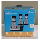 AT & T 3 Handset Telephone Answering System