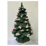 VTG CERAMIC CHRISTMAS TREE 12" H