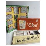 Vintage Circa 1956 CLUE Detective Board Game