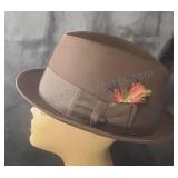 Wormer Ambassador fedora. Size 7¾.