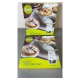 NIB Non Stick Mini Pie Pans (2 Sets)