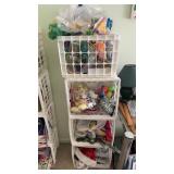 4 Crates of Craft Supplies Easter Christmas &