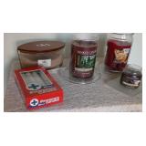 Yankee, Woodwick/Assorted Candles & Holders