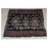 Antique Hand Knotted Rug 39x49