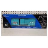 K-Line NYC Boxcar Frieght Car Husky "O" Gauge