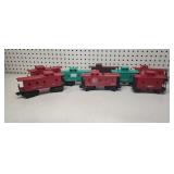 O Scale Train Cabooses