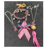 Breast Cancer Jewelry & Ribbons