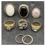 Gold Tone Rings