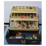 Plano Fishing tackle box. with contents