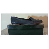 Ladies Ralph Lauren Navy Loafers Size 9.5