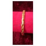 14kt Gold Bangle Bracelet