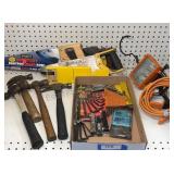 Saws Hex Keys Work Light & Hammers